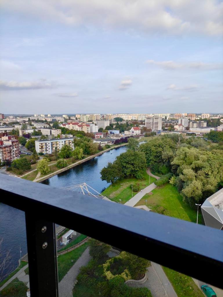 Apartament River Tower W Bydgoszczy Na14 Kondygnacji Exteriör bild