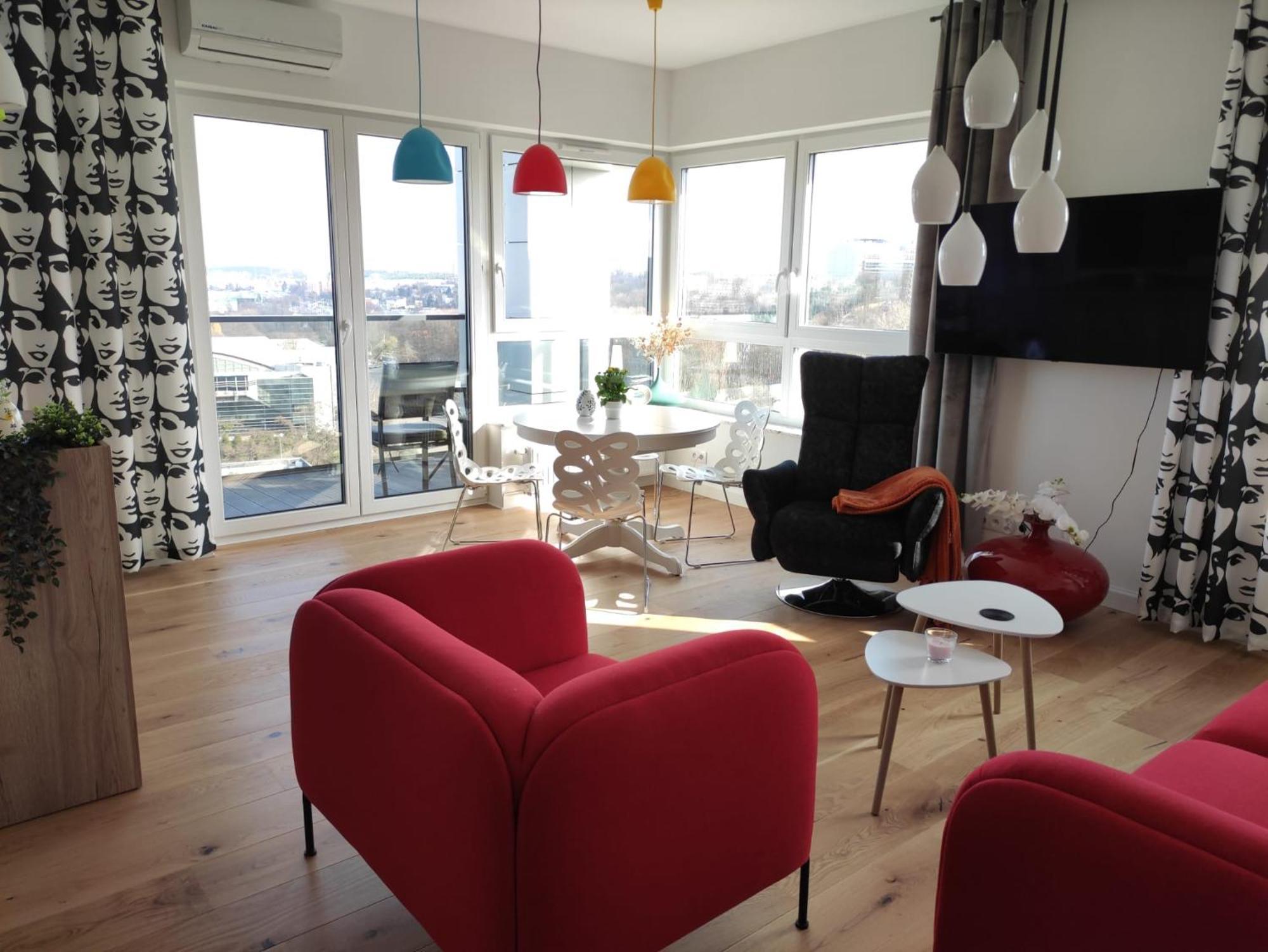 Apartament River Tower W Bydgoszczy Na14 Kondygnacji Exteriör bild