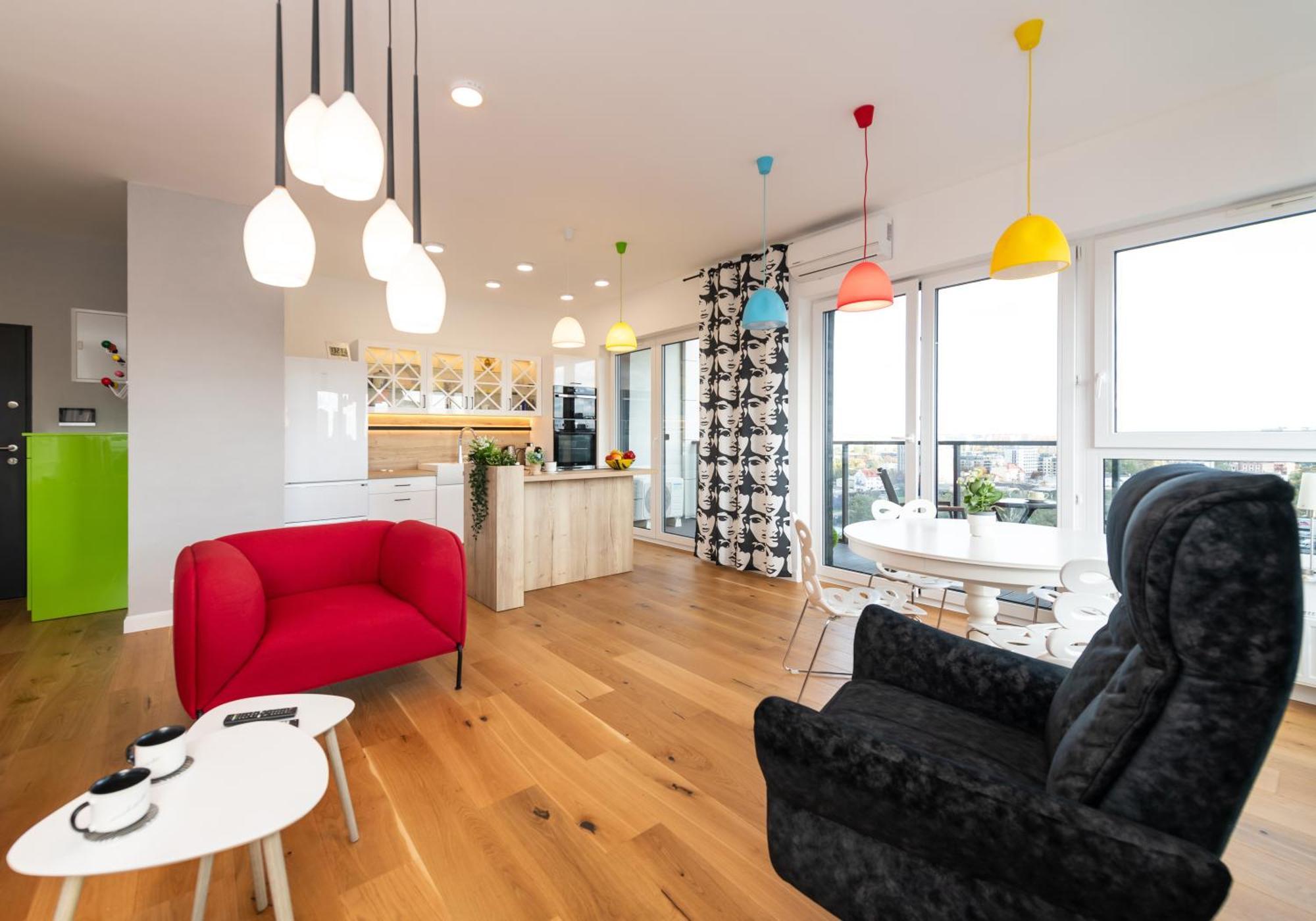Apartament River Tower W Bydgoszczy Na14 Kondygnacji Exteriör bild